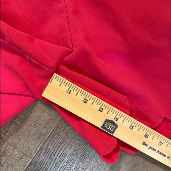 Isaac Mizrahi Hot Pink Scalloped Hem Shorts Size 6 - Picture 11 of 12